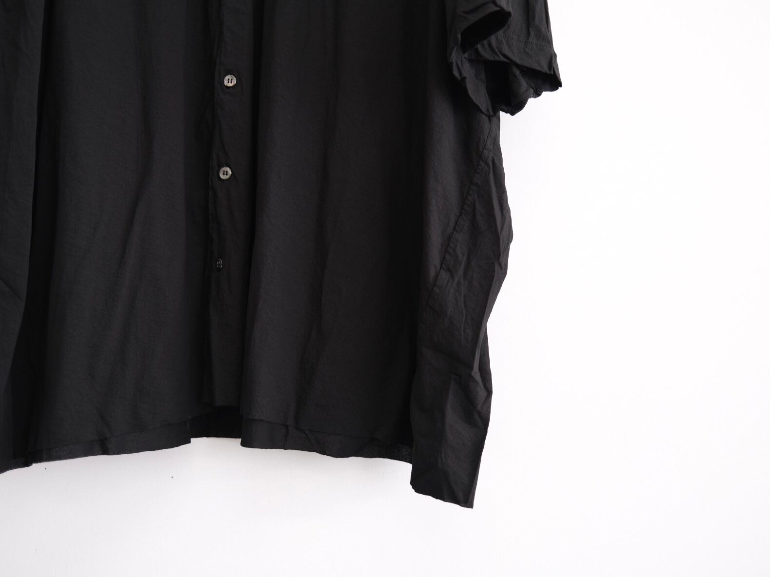 KANEMASAPHIL” 46G Artisan S/S Shirt Black” | Lapel online store