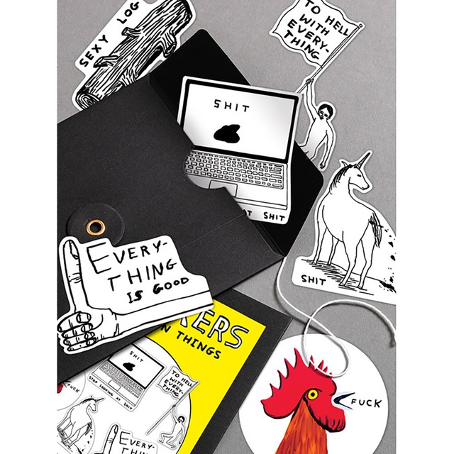 DAVID SHRIGLEY：STCKPACK02 （TO STICK ON THINGS）