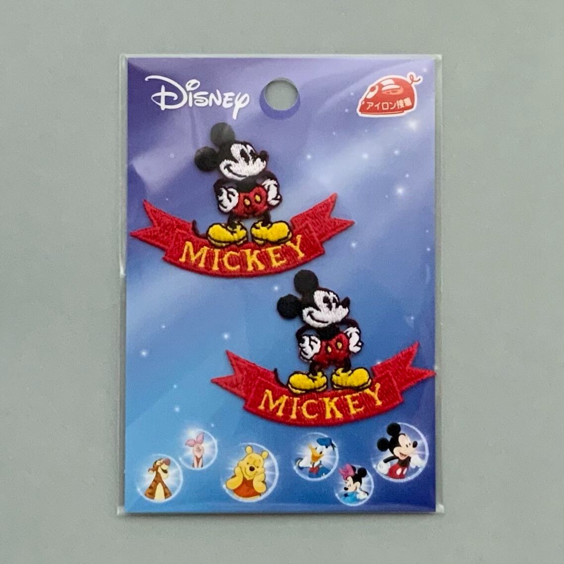 ミッキー ／ ワッペン | ゆるライフ | 手帳・ワッペン・シールのお店