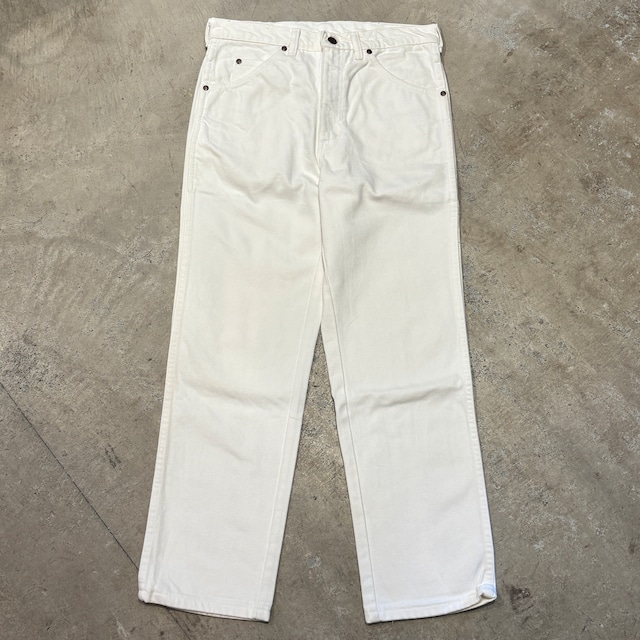 LAND'S END DENIM PANT WHITE USA