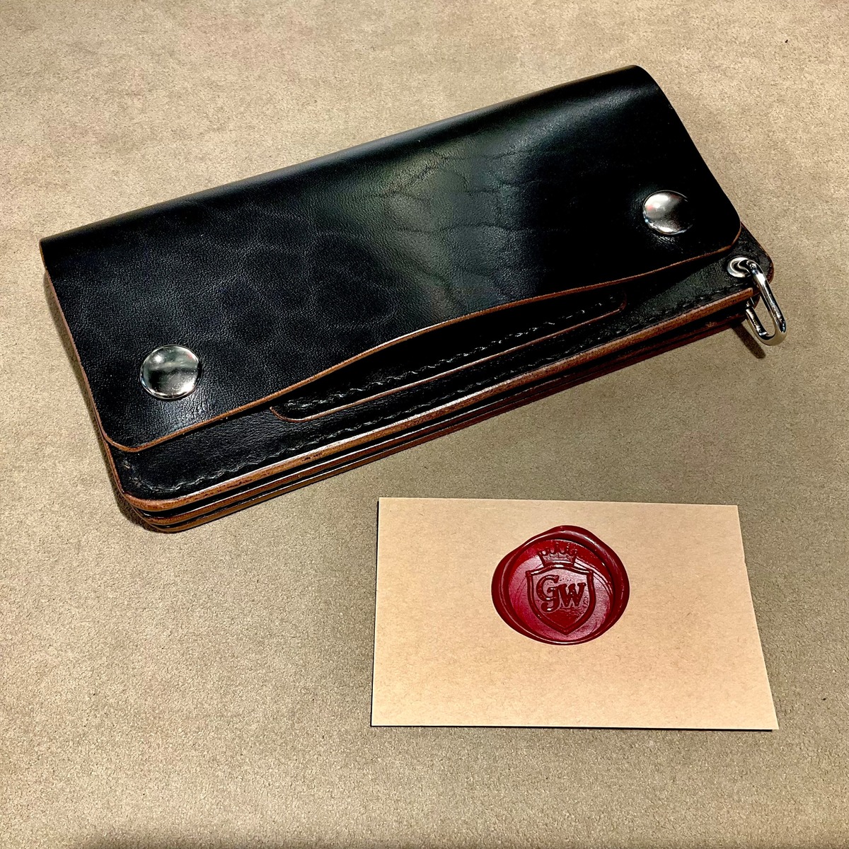 GARLAND Wallets tracker GW01 MARYAM社 ホースバット tracker wallet 