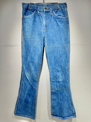 used flare denim pants