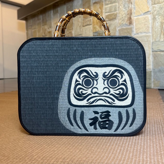 International Japan Fashion Gala 2026 Exclusive | DARUMA Embroidery × Urushi Walnut Bamboo Bag