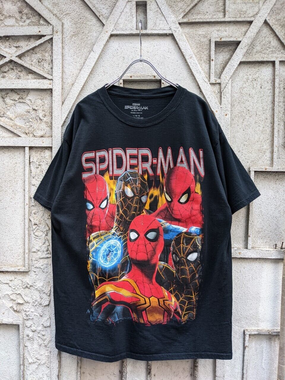 "SPIDER MAN" print tee | 深緑オンライン