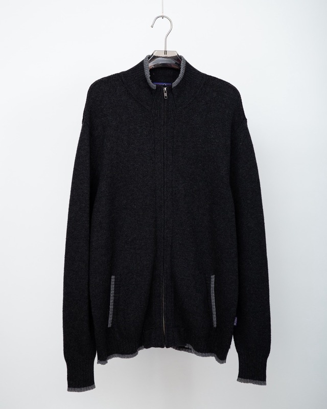 "Patagonia" design high gauge drivers knit sweater