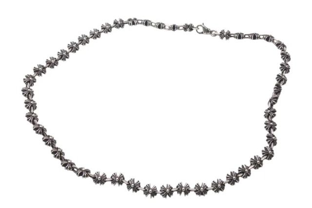 CHROME HEARTS クロムハーツ CH X LINK CH Xリンク シルバーネックレス 24インチ 約60cm