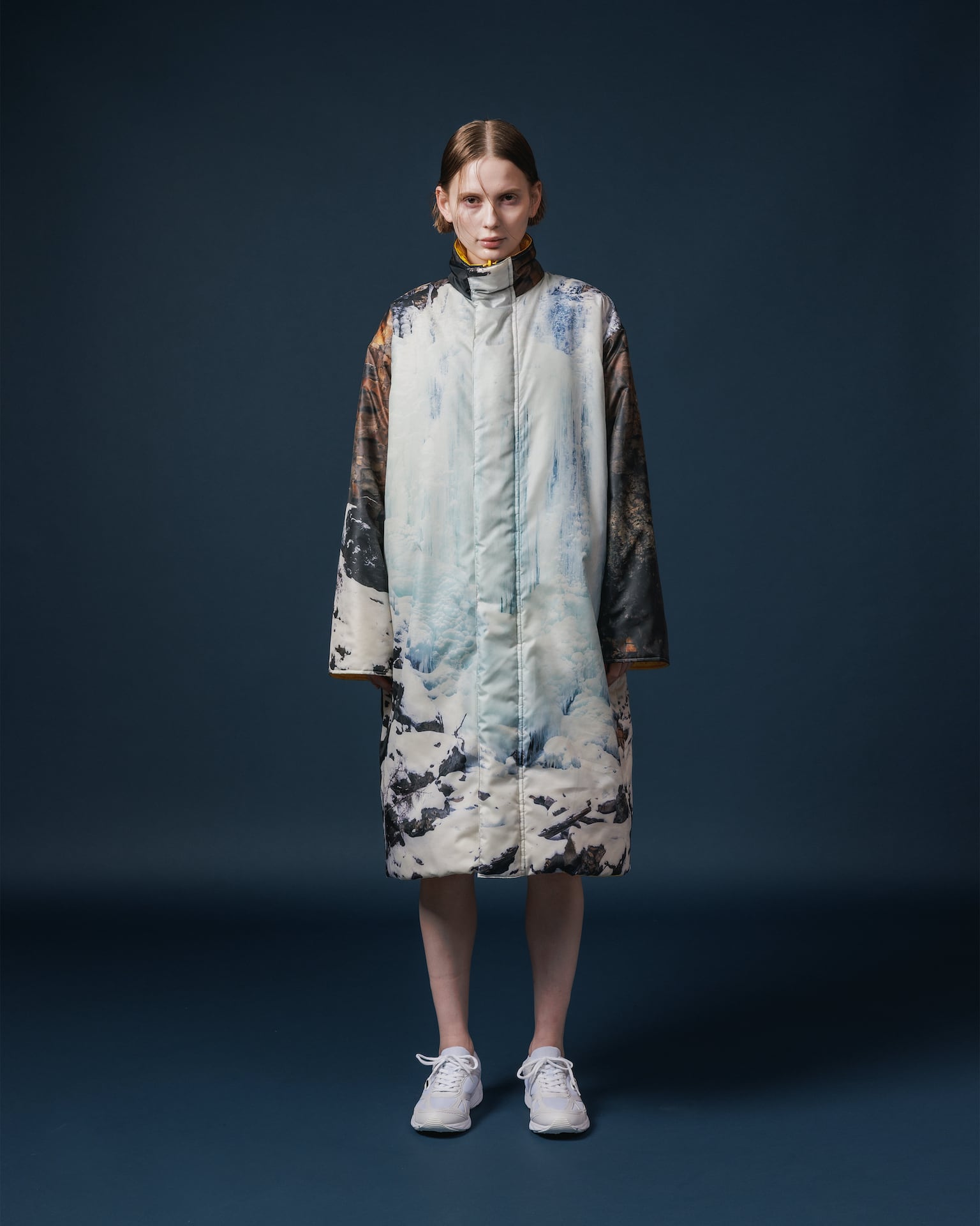 NON TOKYO ノントーキョー / DIRECT PRINT SHEER ONE-PIECE / OVER