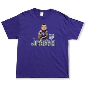 Cory Joseph 【Sacramento Kings】 Printed T-Shirt. PORT & COMPANY