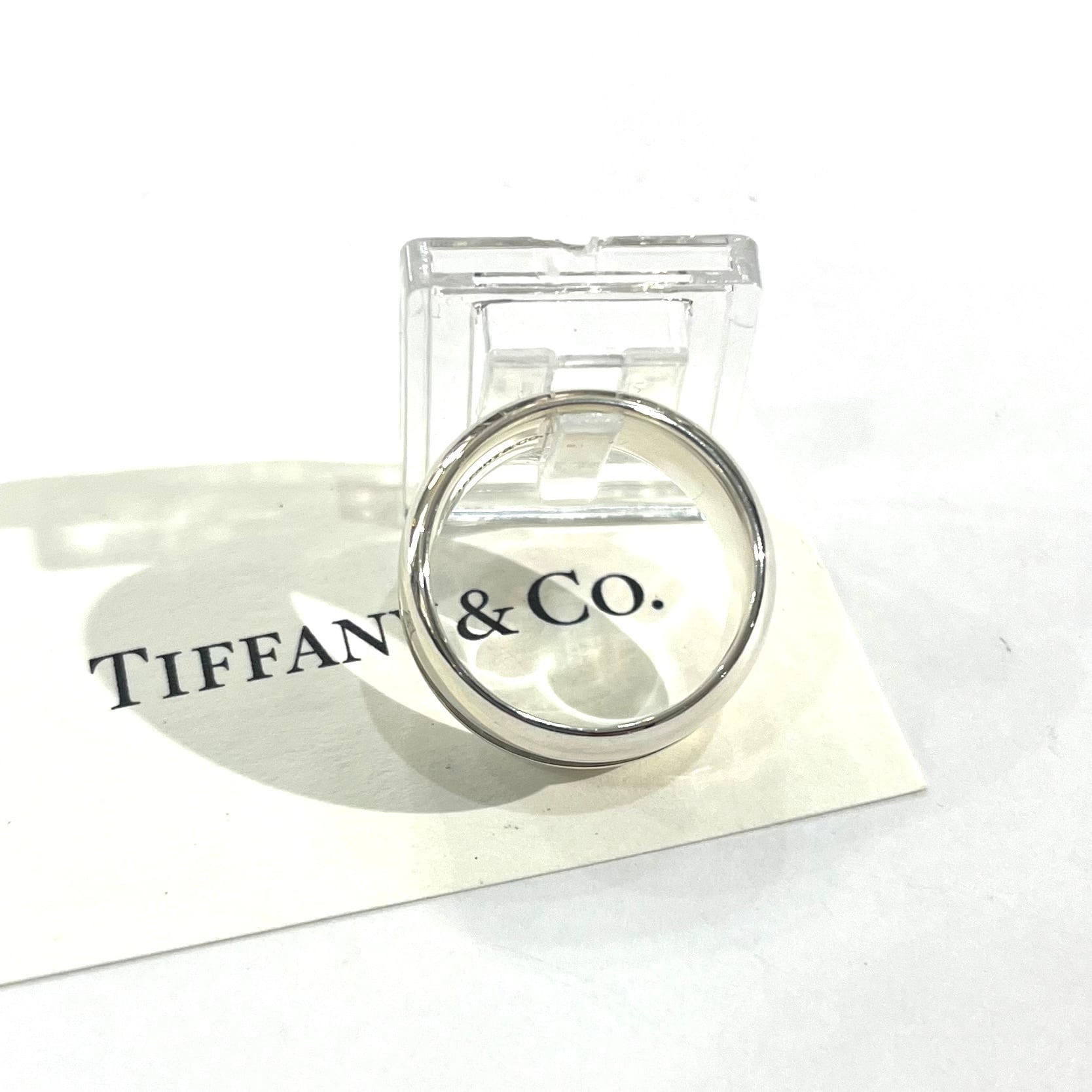 希少【TIFFANY&CO】【18号 】2543出会うべき、名品 ぽってりシルバー