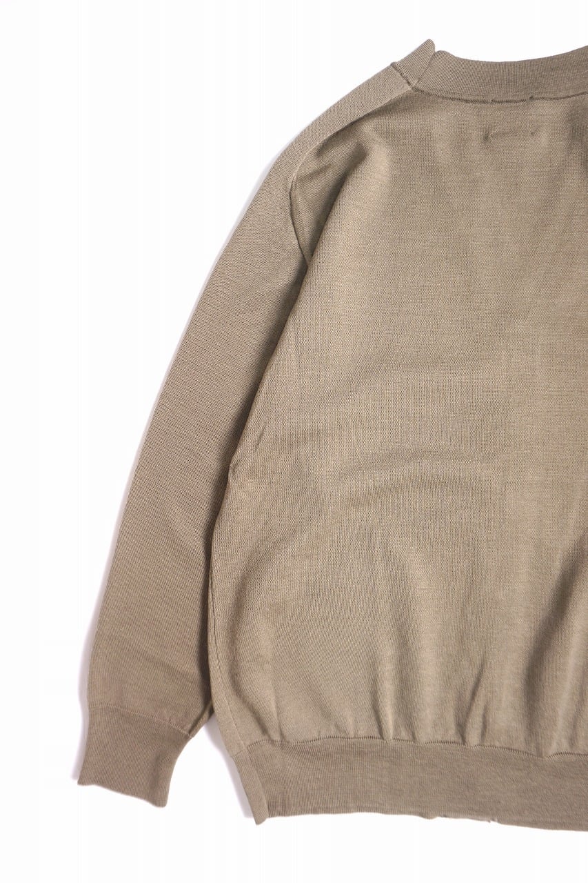 Worsted Merino Mock Neck C/D
