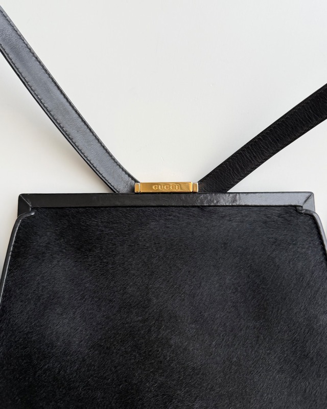 FW1996 GUCCI BY TOM FORD PONEY CALF BACKPACK