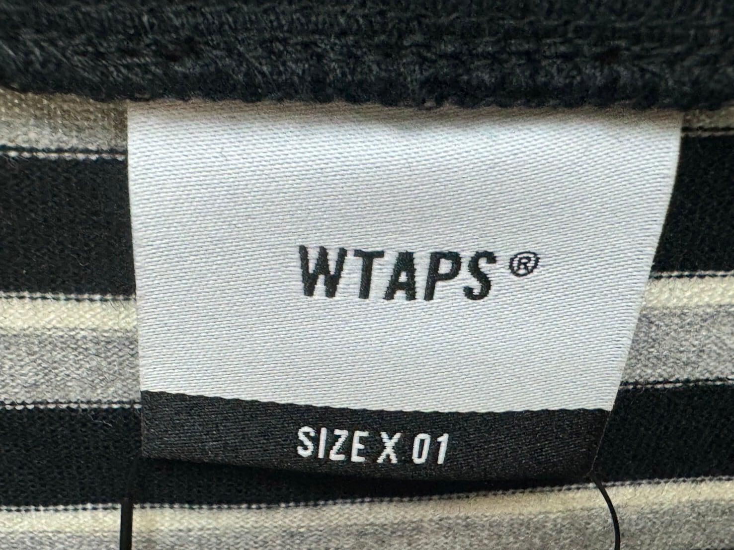 WTAPS VASQUE LS TEE COTTON BLACK 01 201ATDT-CSM28 43859 | BRAND  