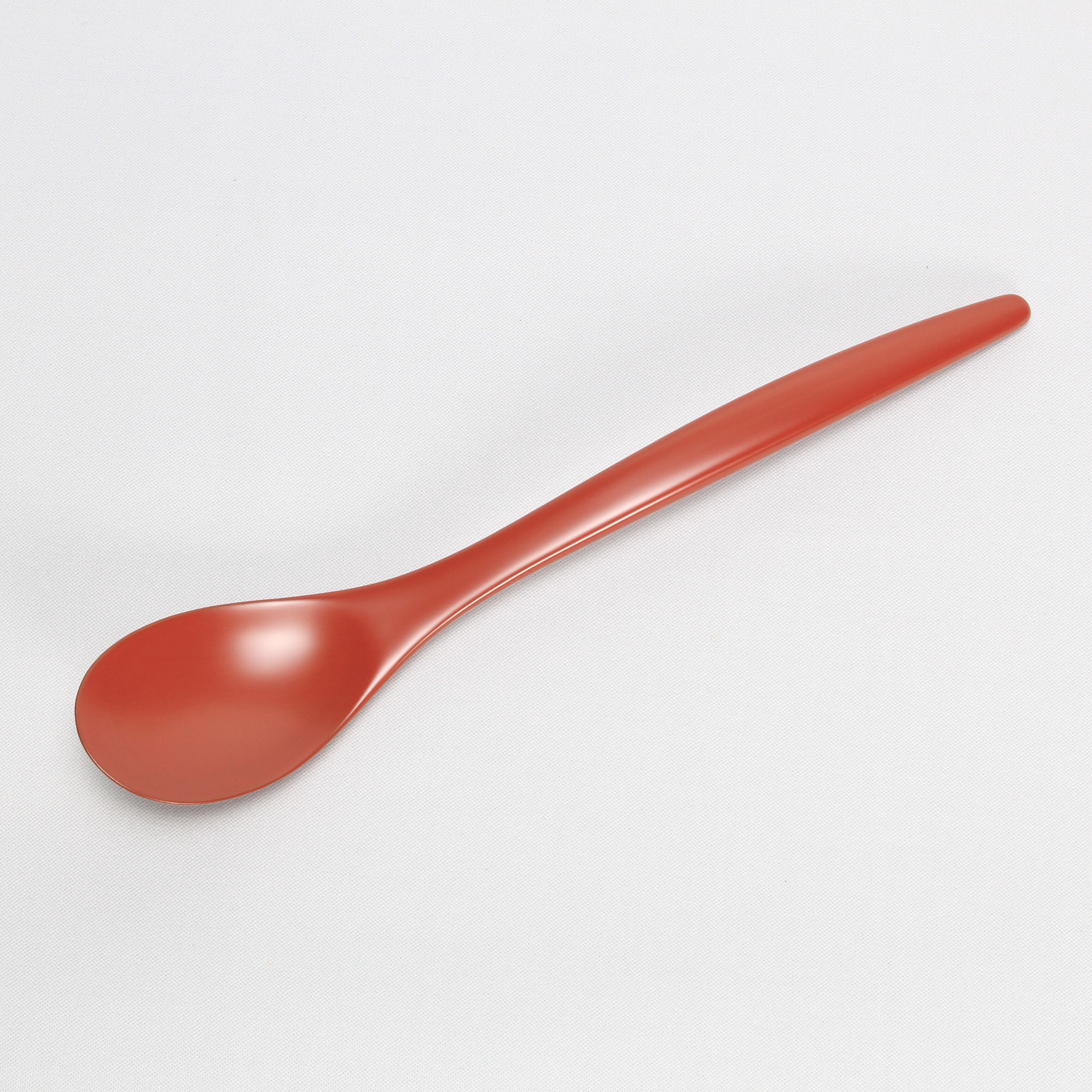 輪島塗　朱色スプーン3本セット fd0e899b4a0b20c0c30d05059263a1