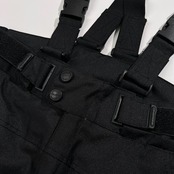 KOMINE コミネ サスペンダー付き 膝プロテクター入り ライディング パンツ サイズ XL /ライダース/ブラック/バイク/バイカー