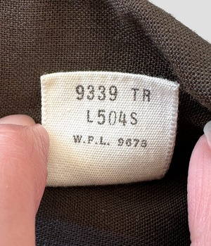 -Golden Arrow- Vintage 60s L Opencollar Stripe Shirt made in USA