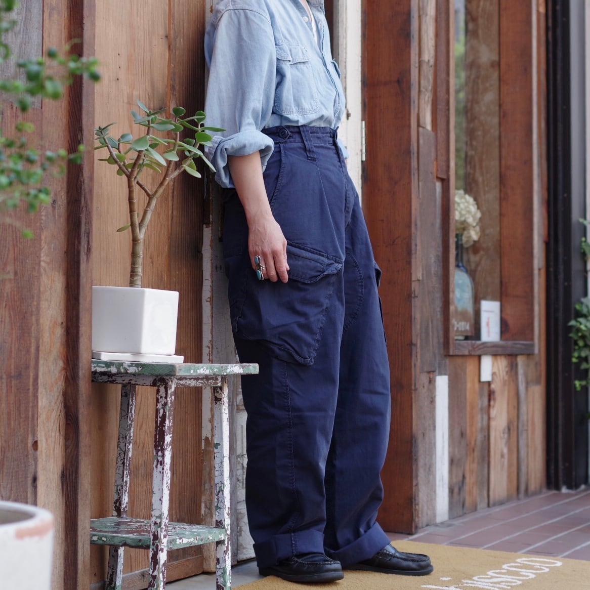 再入荷 1990s Royal Navy Cargo Pants / ロイヤルネイビー カーゴ パンツ