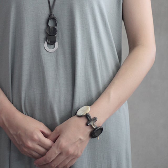 Ba-37b BH クロスバングル黒 | Bijoux Kei