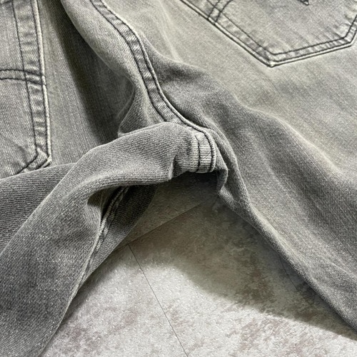 【W34 L32】 メキシコ製 usa levi's 先染ブラック 529 詳細写真15