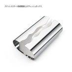 ティッシュケース︱ステンレス ミラー仕上げ ホテルライク シルバー ティッシュボックス モダン 韓国インテリア 北欧 インテリア雑貨