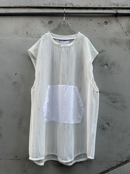『VOAAOV』Russell Lace Long No Sleeve / WHITE