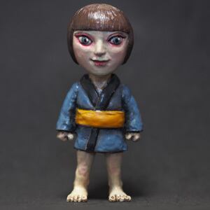 縁起物】座敷わらし人形