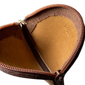 vintage LOEWE nubuck coin purse