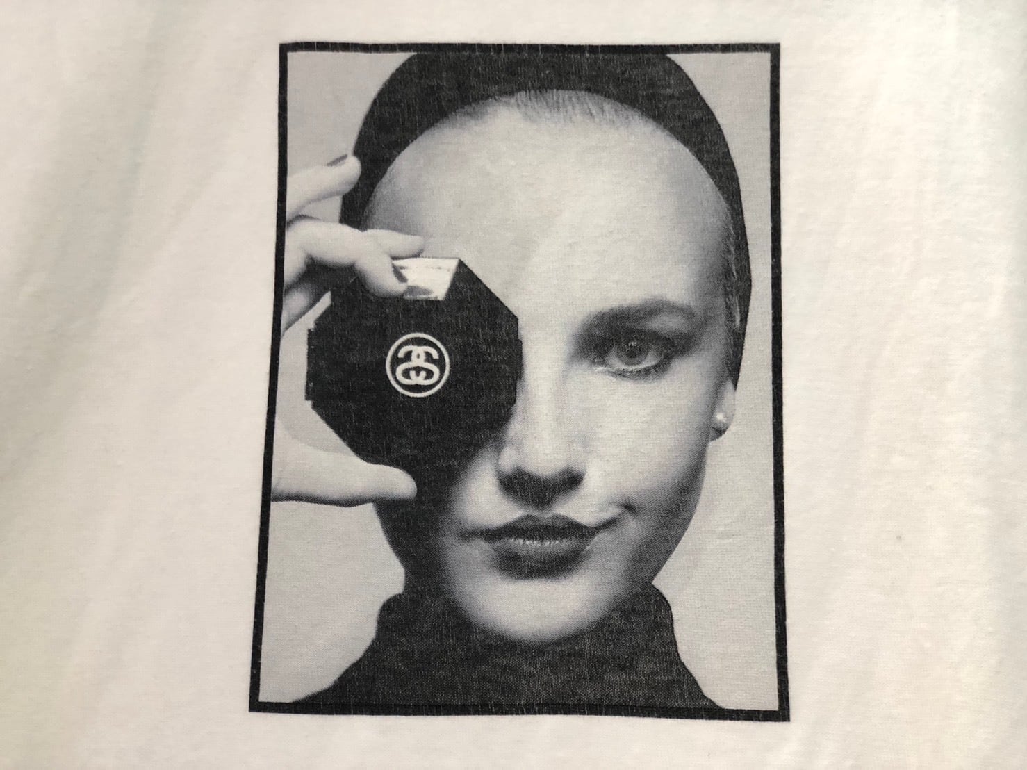 STUSSY PRINTEMPS ETE 2019 CAMPAIGN TEE WHITE MEDIUM 50JG7346  