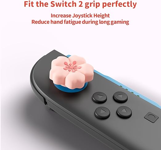 GeekShare Switch 2対応 アナログスティックカバー スイッチ2025