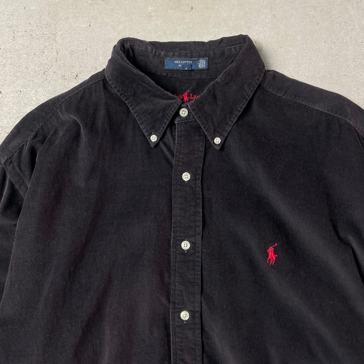 Ralph Lauren ラルフローレン 長袖 コーデュロイシャツ メンズXL 古着