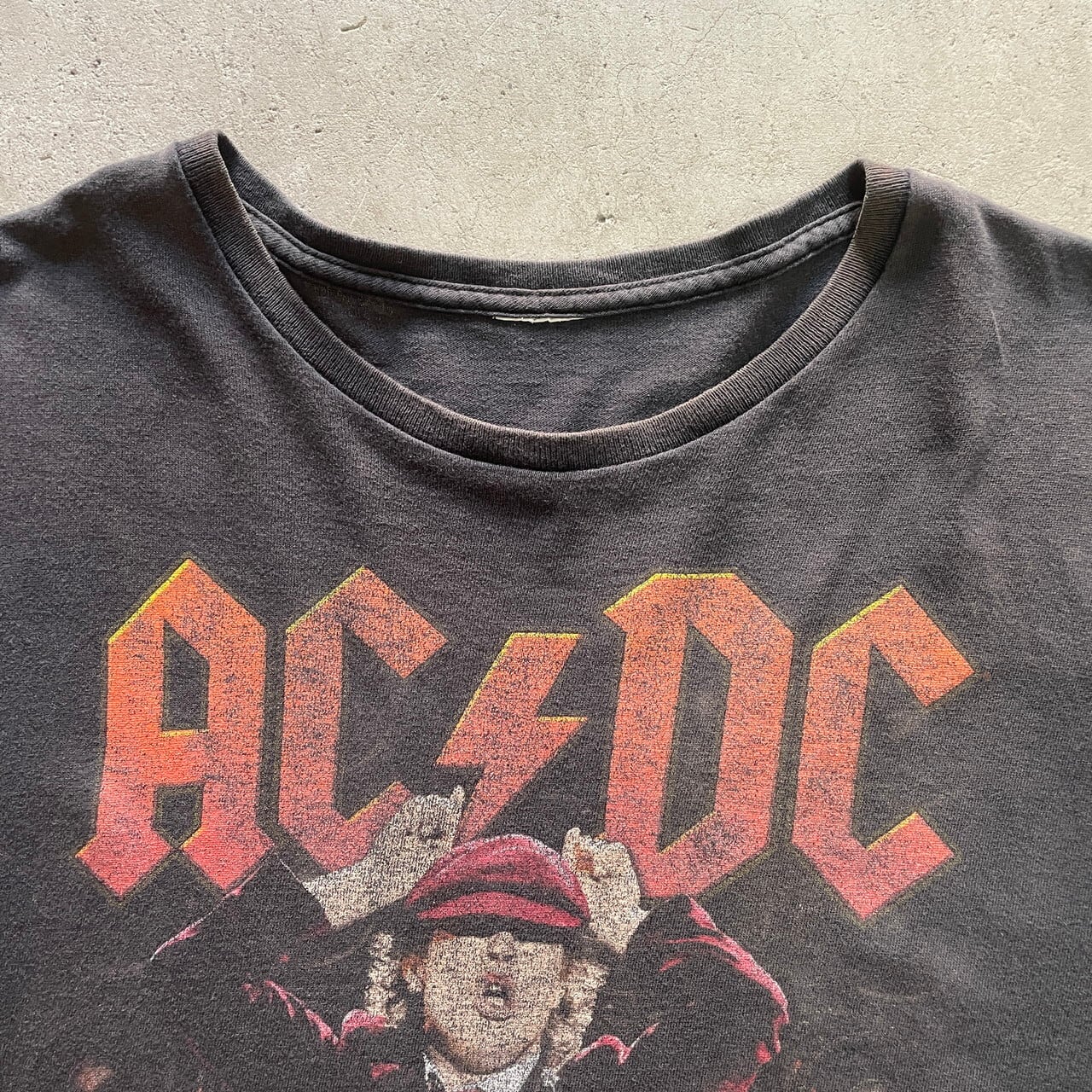 AC/DC メンズ バンT ロック 総柄 2XL  90s 半袖 Tシャツ