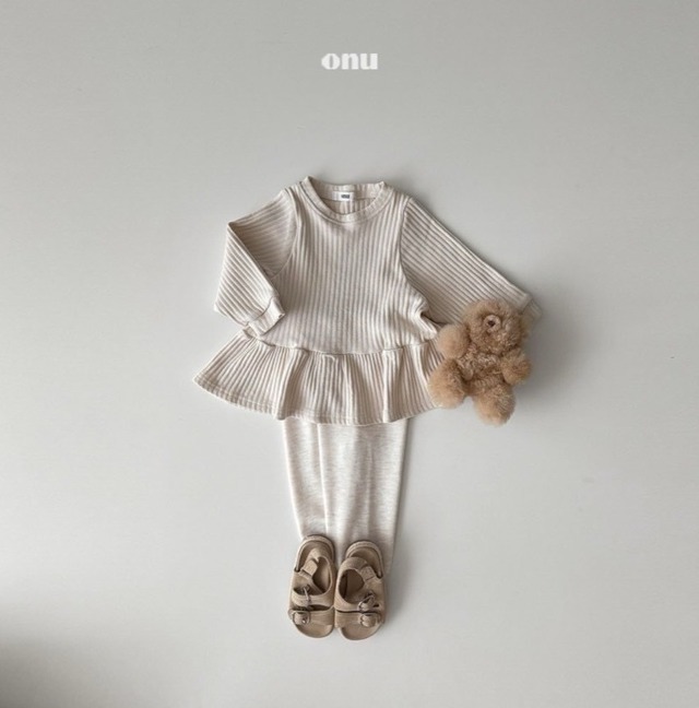 即納⌇onu / Ribbed dress