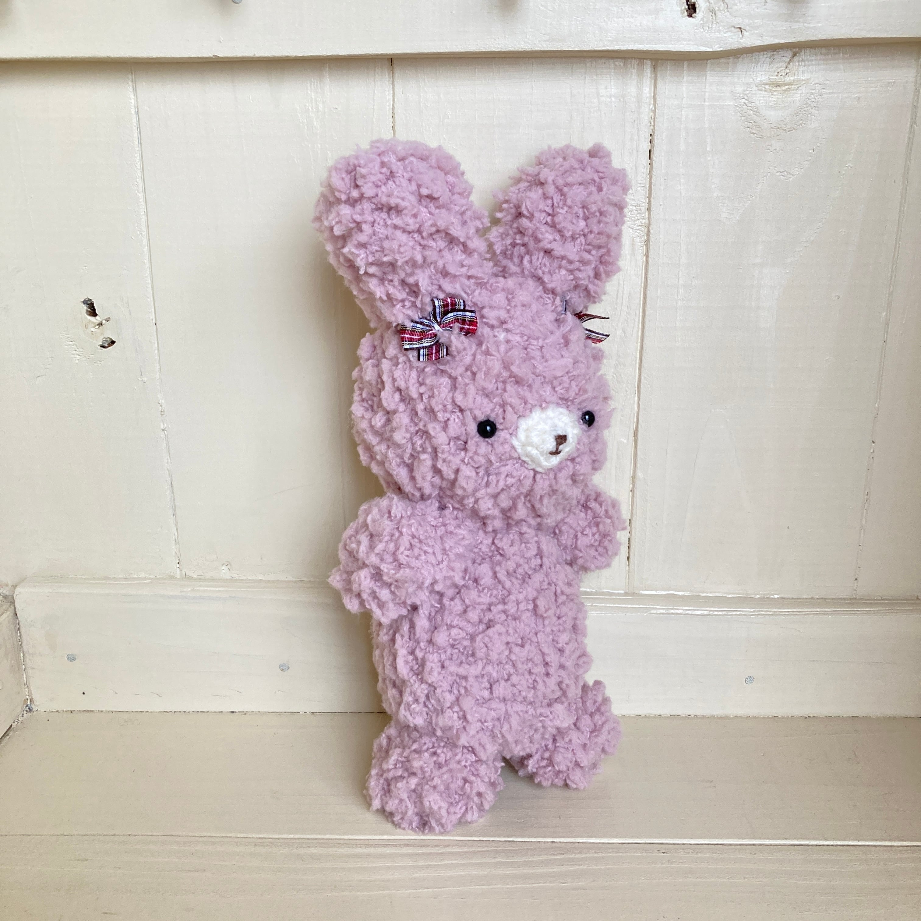 Senn様専用 テディうさぎ 立ち耳うさぎちゃんと垂れ耳うさぎ