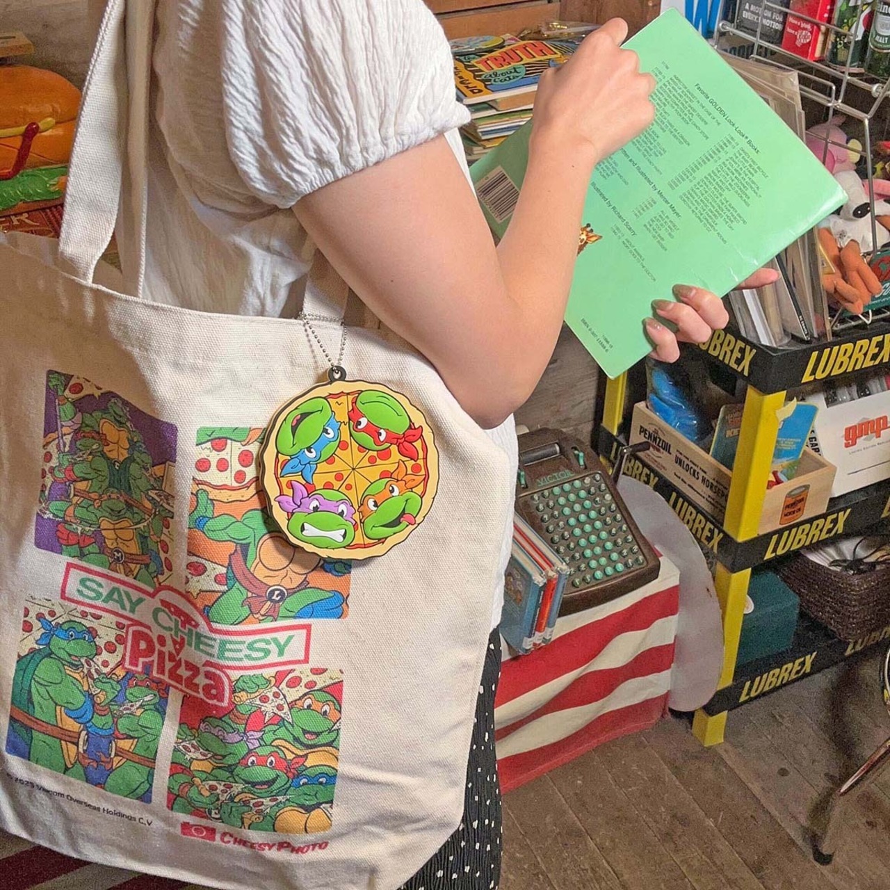 アメキャラ★ラバーミラーキーチェーン