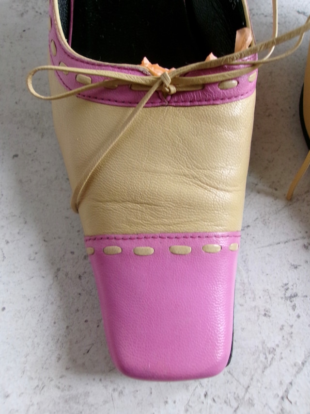 “BLUE DEEP” mules Made in Italy | レザーミュール メイドインイタリア