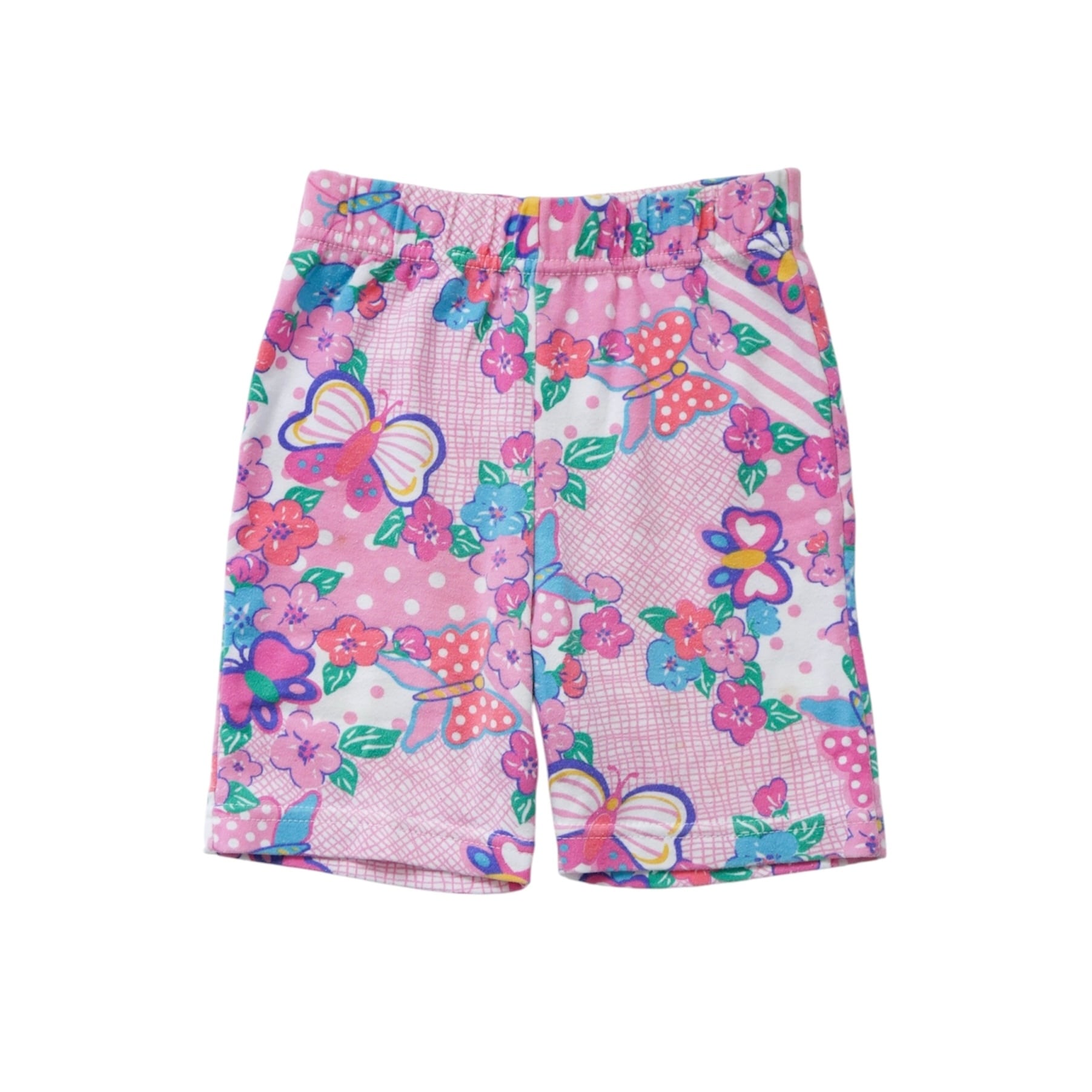 Vintage | Floral biker pants