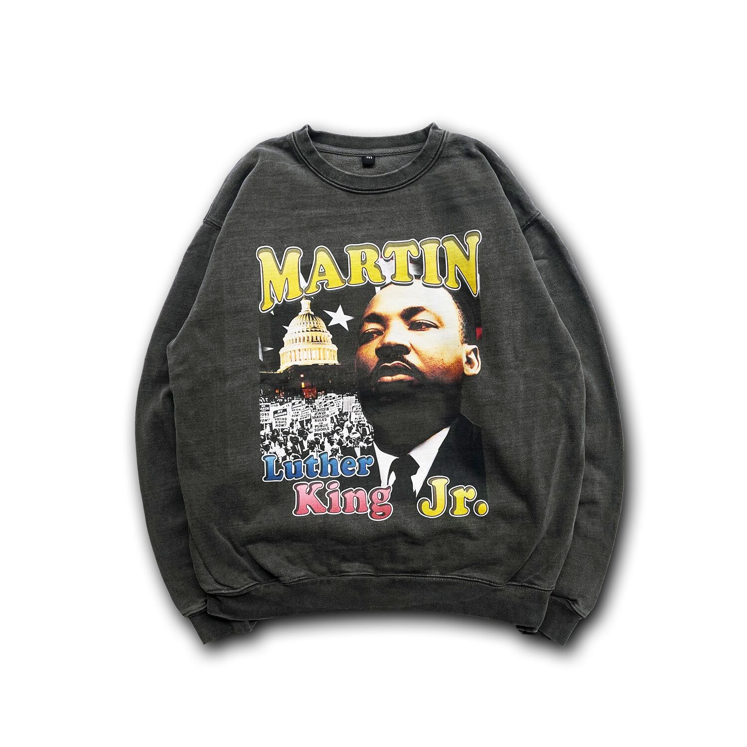 Retro Finest Tees / Martin Luther King Crewneck | HOLICK
