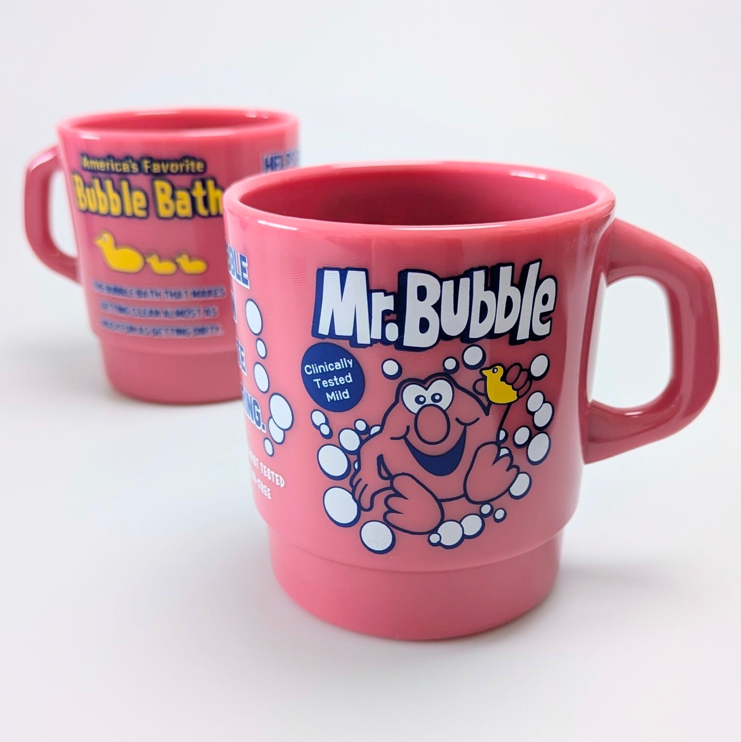 【 STACKING MUG ( スタッキングマグ )  】 Mr.Bubble（ミスターバブル） / プラカップ / MUG / ミルキーマグ / 積み重ねられるマグ〚アメリカン雑貨 アメトイ〛