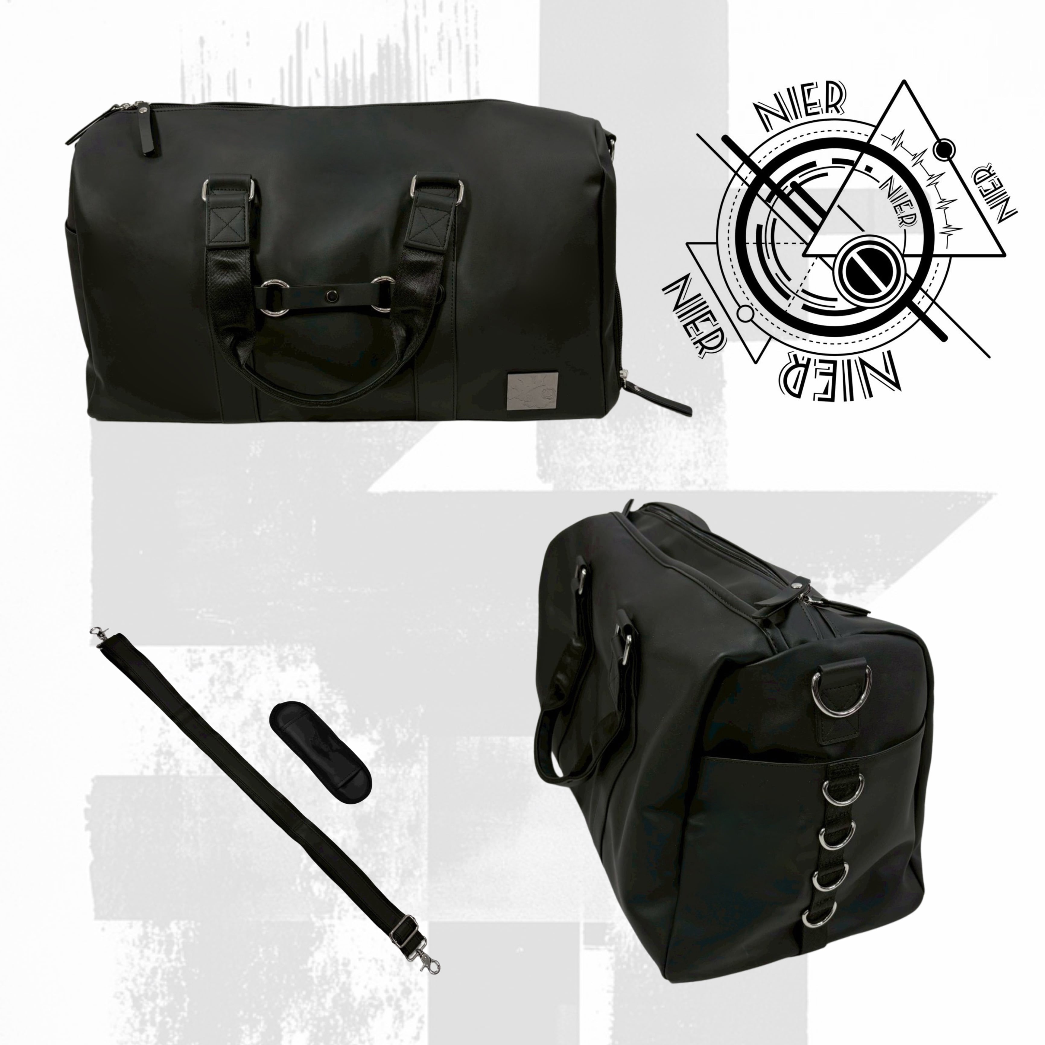 1st day MEGA PRESENT60%OFF》超大容量高品質PUボストンバッグ