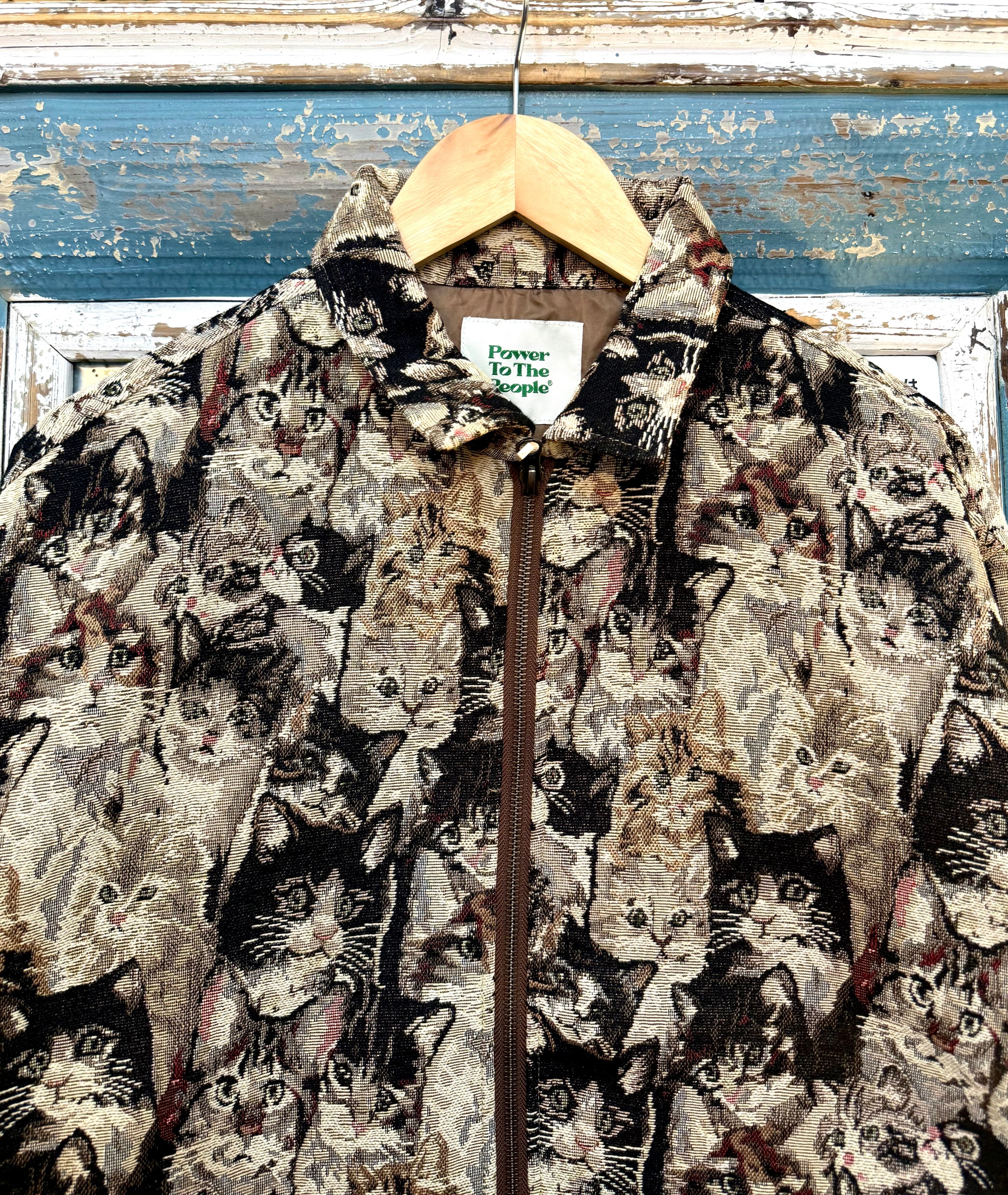 アニマル ゴブラン織 ジャケット | andco