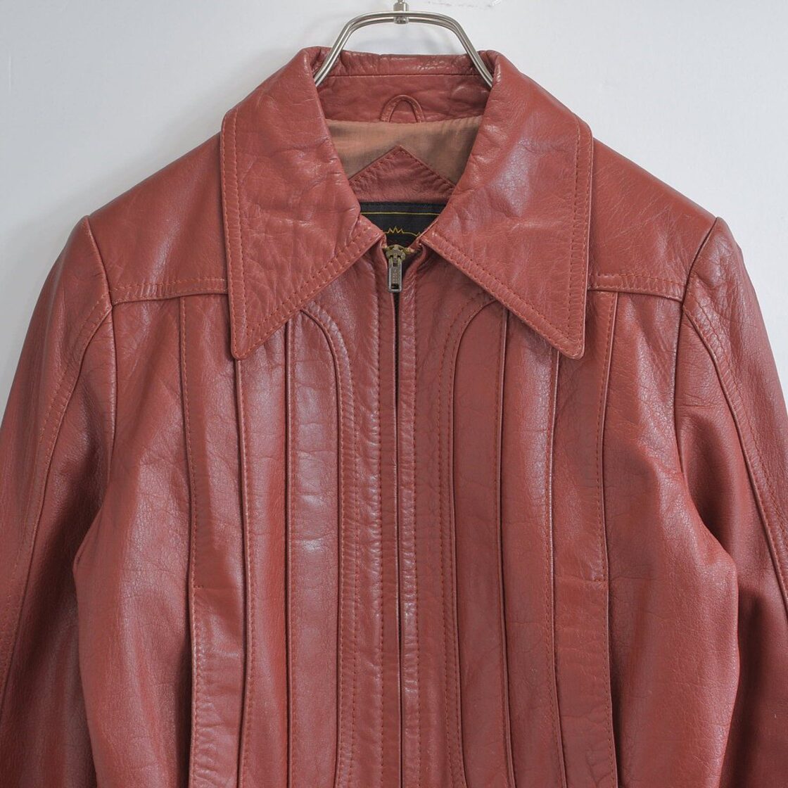 70～80s CASABLANCA カサブランカ デザイン レザージャケット 本革 
