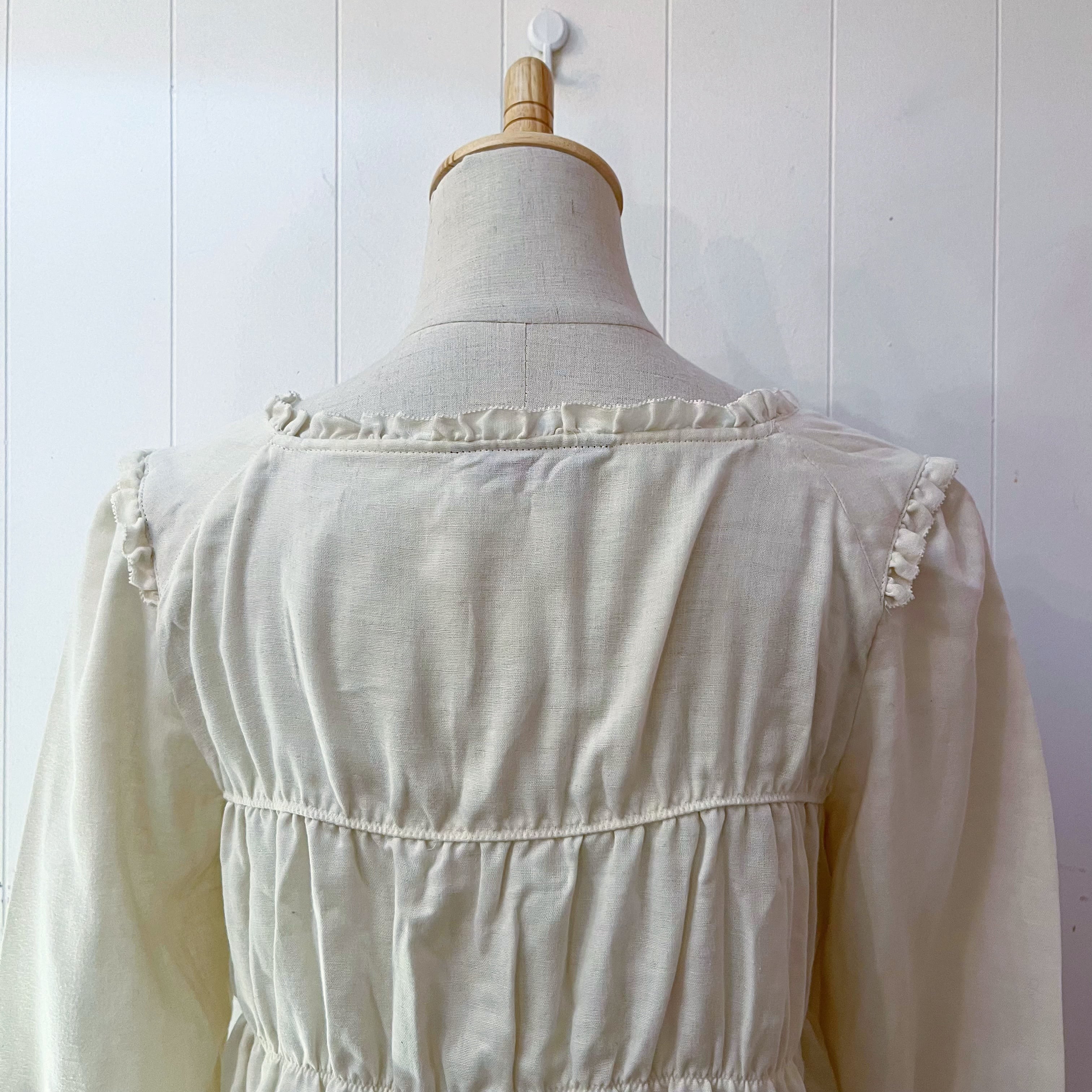 PINKHOUSE / front ribbon gauze blouse