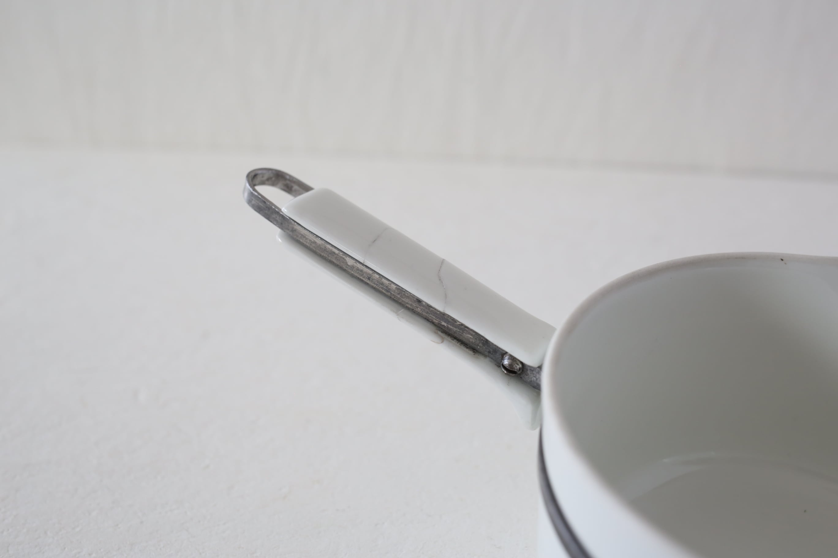 フランス アンティーク リモージュ 『ALUMINITE』 片手鍋 サイズ2 N