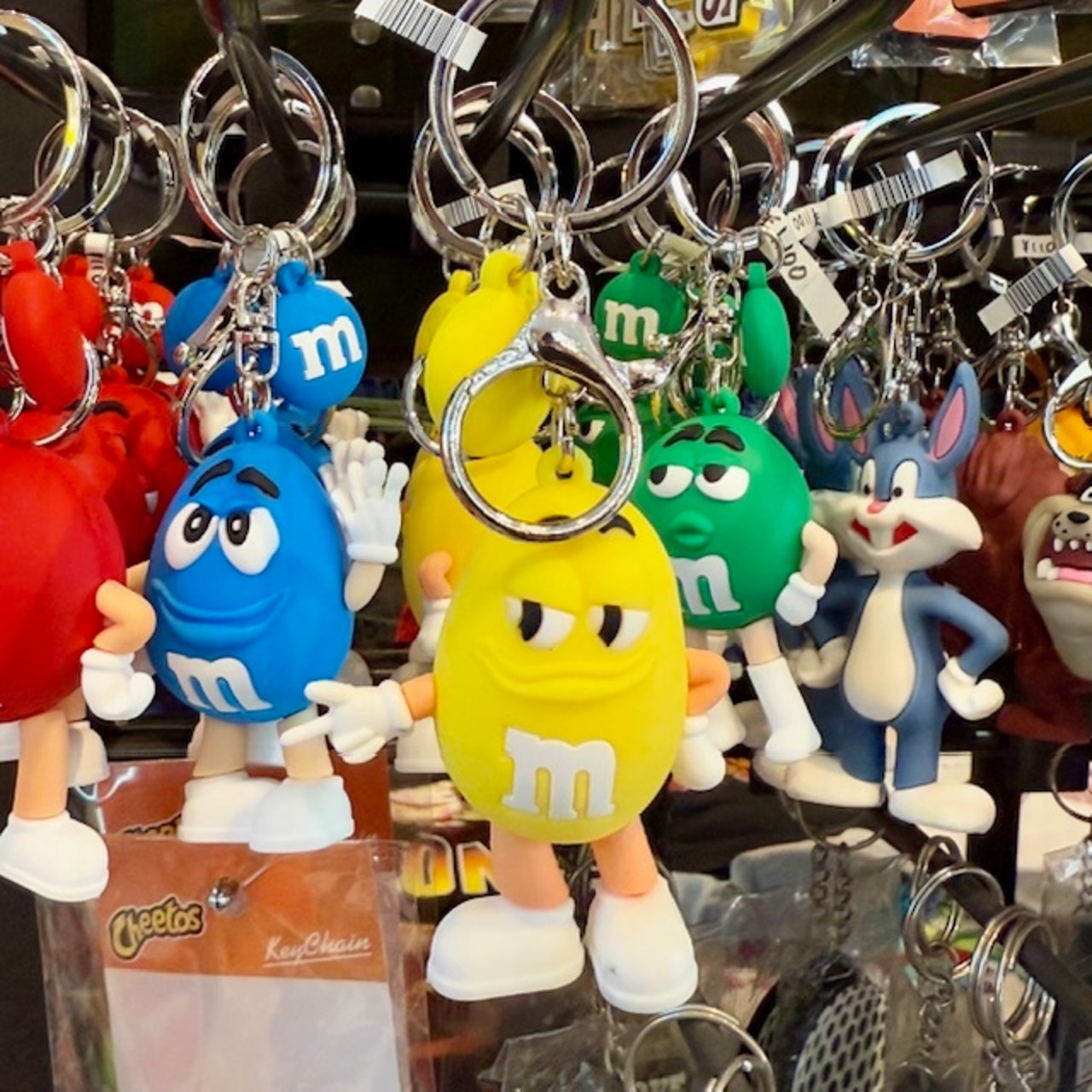 【m＆ｍ’ｓ】3Dラバーキーホルダー