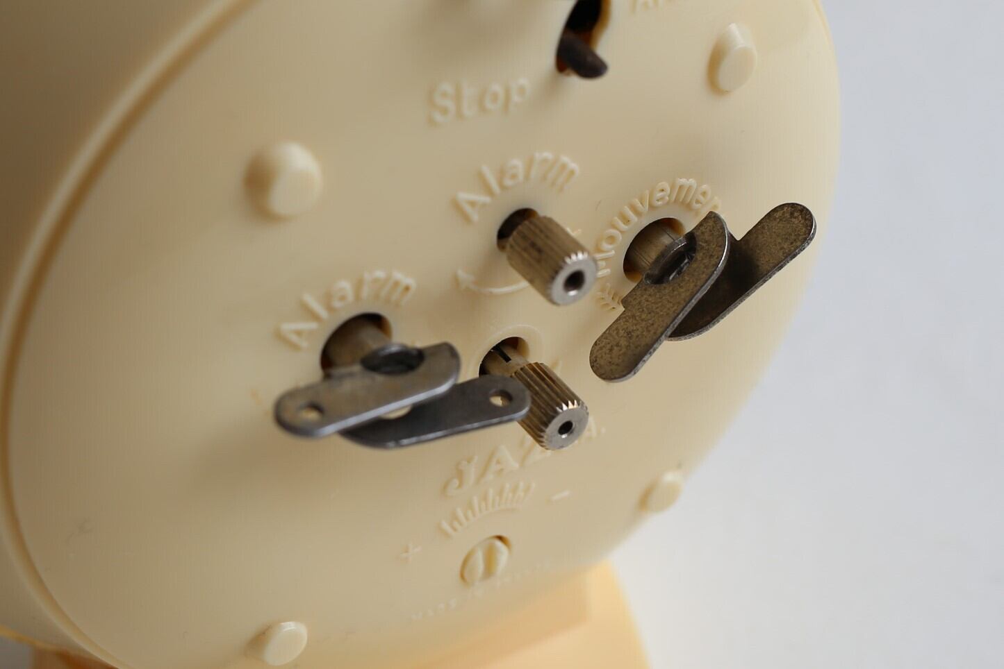 JAZ　置き時計　未使用　ゼンマイ時計　 ん２２　映画アメリ フランス アンティーク ヴィンテージ JAZ 目覚まし時計 『映画 アメリ