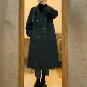 【送料無料】 アウター ロングコート 羽織り チェスターコート ロング ロング丈 アンクル丈 マキシ丈 袖あり 長袖 Vネック フレア ボタン Aライン 無地 ウール かわいい 大人可愛い 綺麗 シンプル カジュアル 大人 上品 おしゃれ お洒落 大人女子 こなれ感 コンサバ 定番アイテム 体型カバー 秋 冬 30代 40代 レディース 女性用 ママ ママ服 OL 通勤 お出かけ 女子会 お呼ばれ お茶会 授業参観 休日 アウトドア 着回し 普段使い 韓国 韓国系 ファッション 着痩せ オーバーシルエット