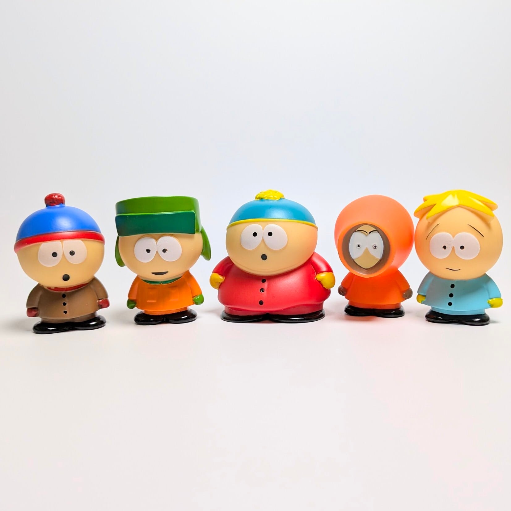 ☆VINTAGE 2010☆【 South Park ( サウスパーク ) 】 サウスパークミニ フィギュア 5Pセット / SOUTH PARK Mini Figures LIMTED EDITIONCOLLECTOR'S BOX SET シリーズ1 〚アメリカン雑貨 アメトイ〛