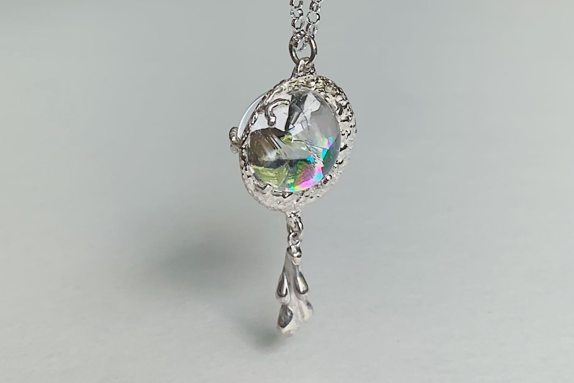 空-くう- アイリスクォーツ ふりこ no.249