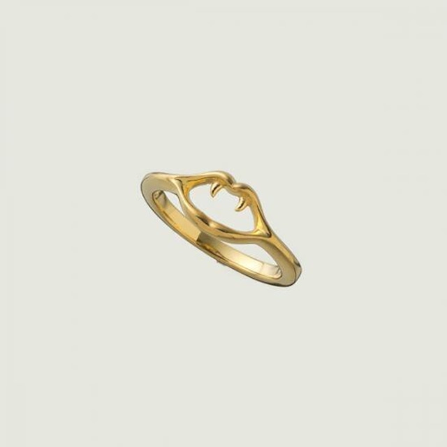 Fang Small Ring Gold