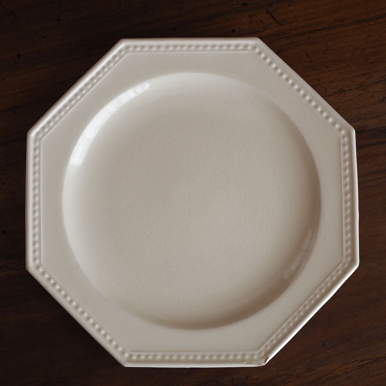 19世紀・初期モントロー・オクトゴナルプレートA