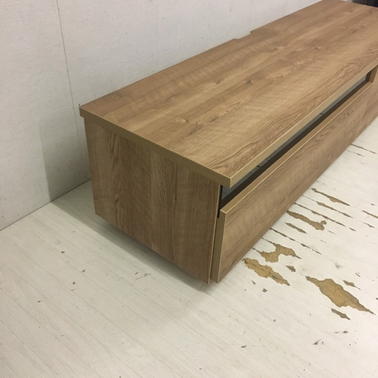 24937 木製テレビ台 テレビボード ローボード 幅140cm LOWYA ◇大阪市 